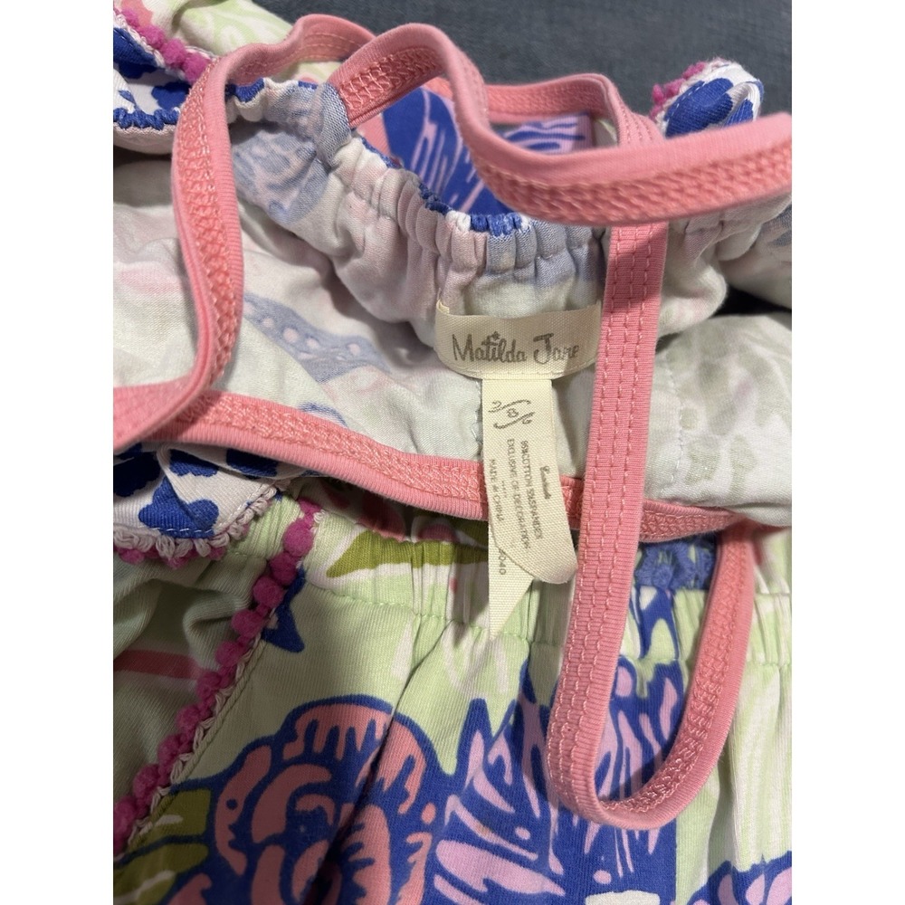 Girls Matilda Jane Floral Jumpsuit Size 8 - Picture 5 of 5